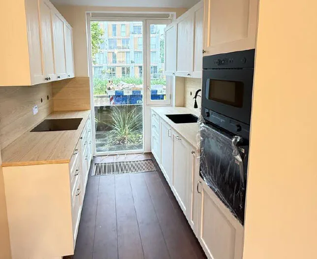 Slim Bouw team aan het werk op een bouwproject